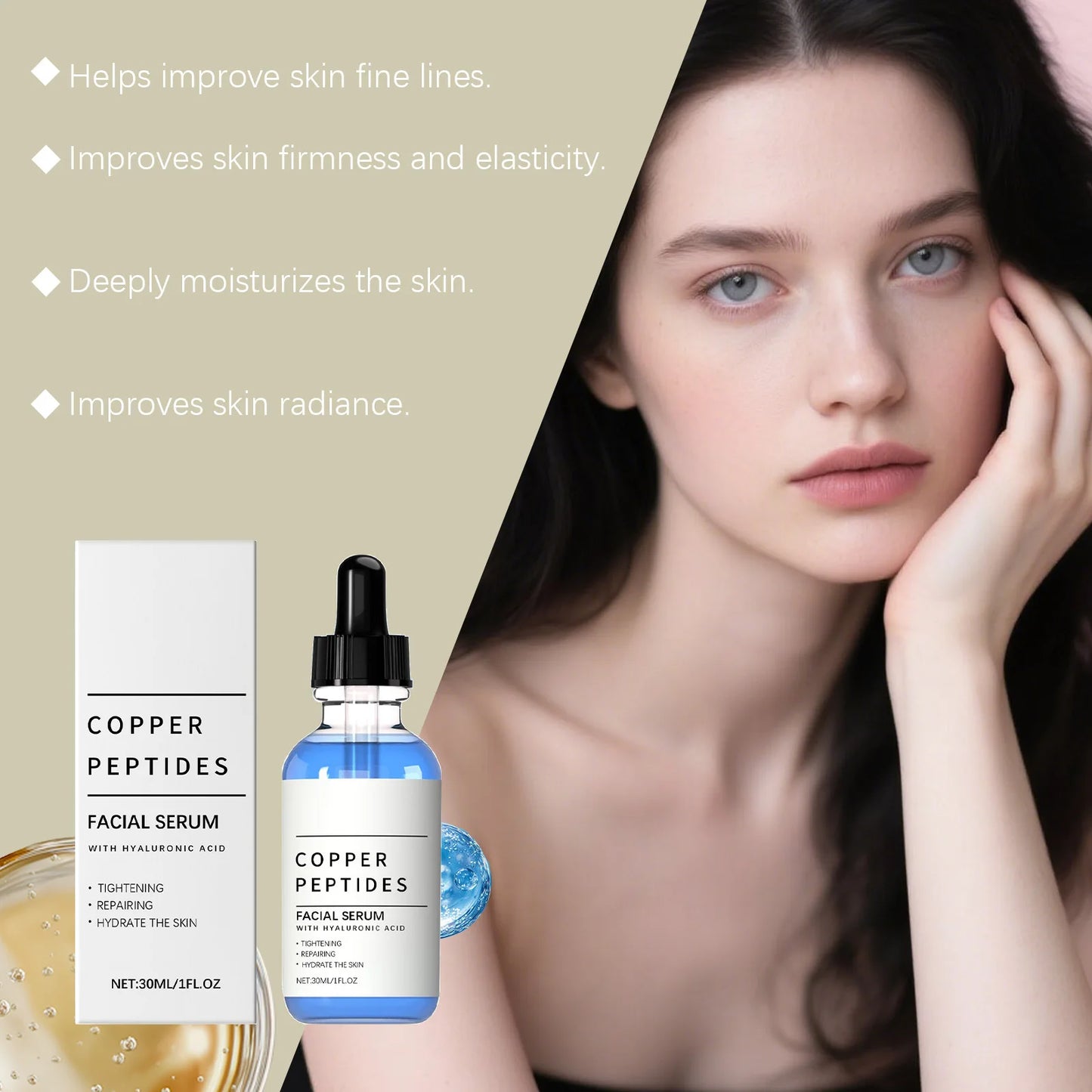 Copper Peptide Facial Serum